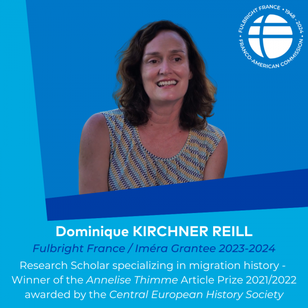 Dominique Reill, winner of the Annelise Thimme Article Prize 2021/2022 ...