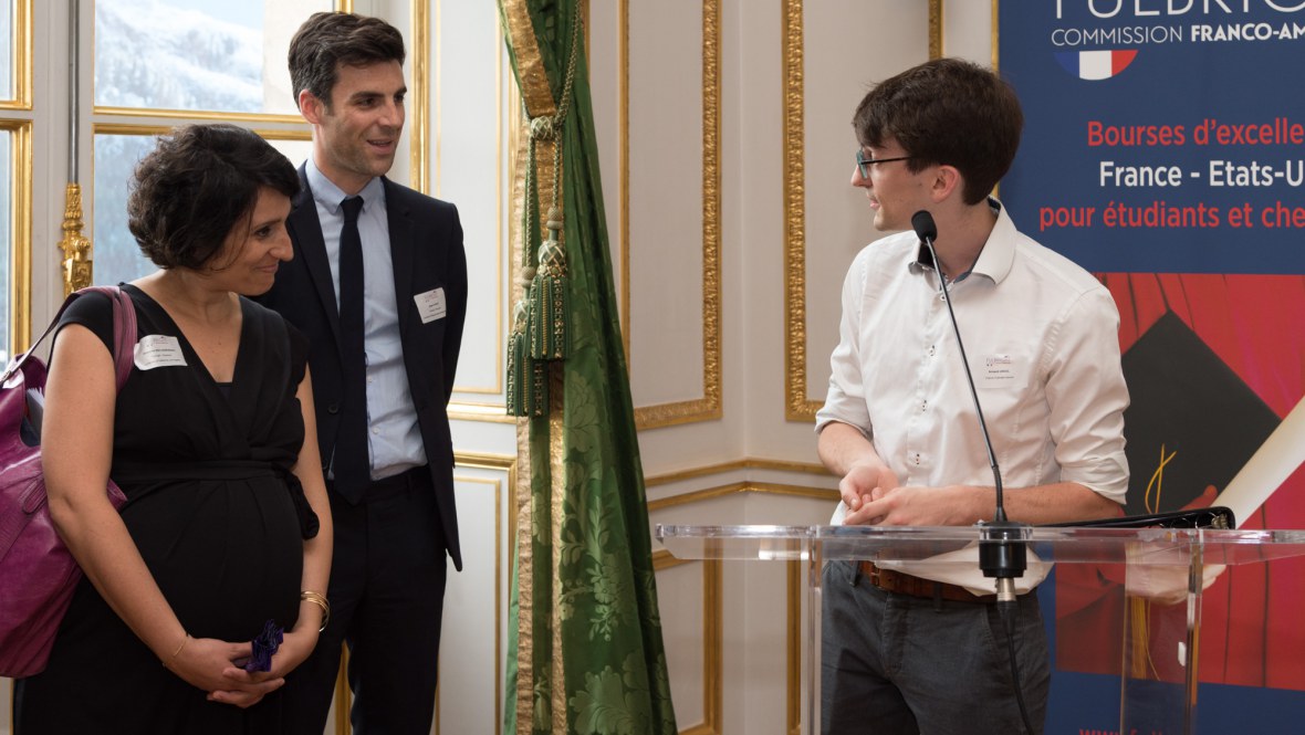 Remise du Prix France Fulbright Alumni 2017 à Anouche der Sarkissian et Jildaz Caroff